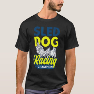 Camiseta Alaska Husky Trenó Cão de Corrida de Trenó Cão de 