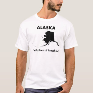 Camiseta Alaska - lugar de nascimento da congelação