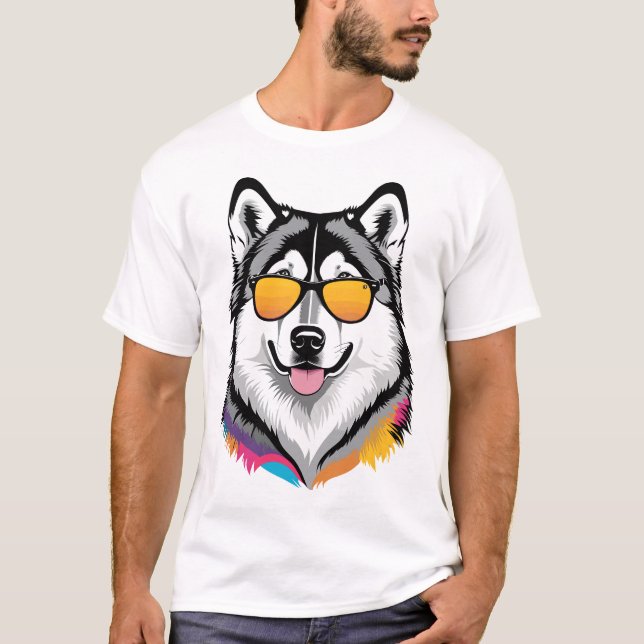 Camiseta Alaska Malamute (Frente)
