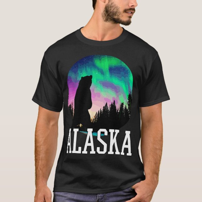 Camiseta Alaska NoSouthern Lights Exibindo Vacinação (Frente)
