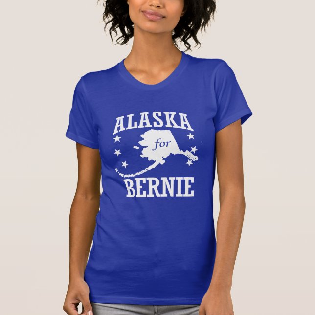 CAMISETA ALASKA PARA MÁQUINAS DE LIXAR DE BERNIE (Frente)