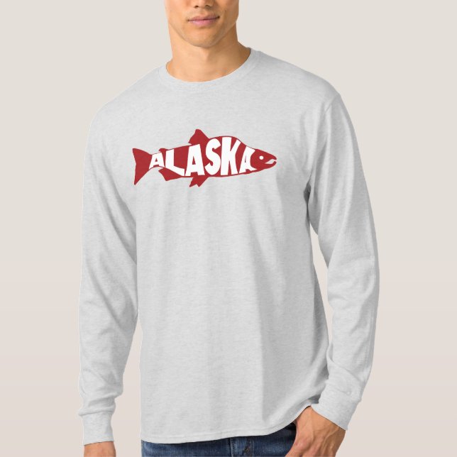 Camiseta Alaska Salmon T-Shirt (Frente)