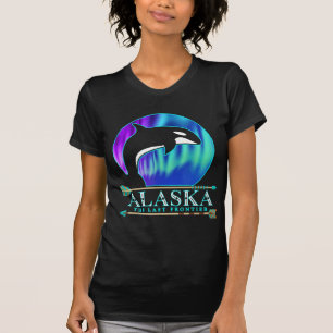 Camiseta Alaska State Pride Alaska Norte Lights Alaskan