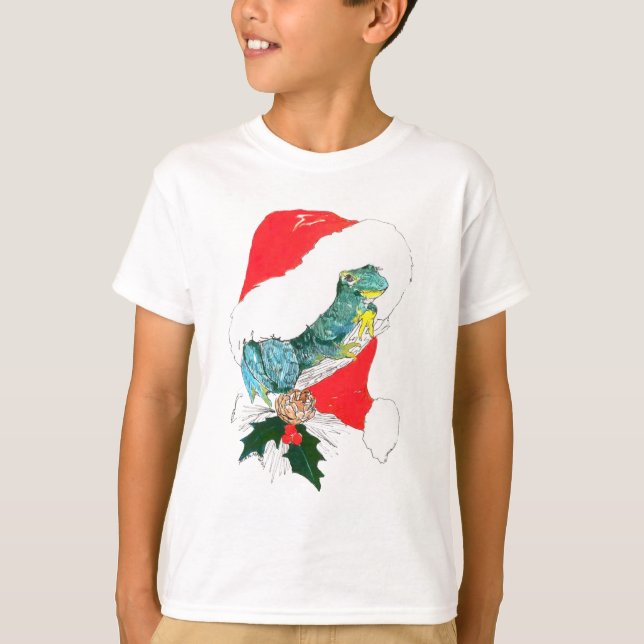 Camiseta Alaska Whimsical Christmas Willife (Frente)
