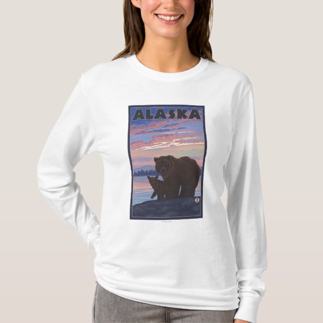 Camiseta AlaskaBear e Cub (Frente)