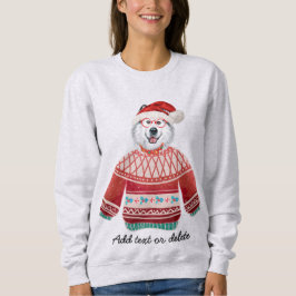 Camiseta Alaskan Dog Ugly Christmas Dog Mom
