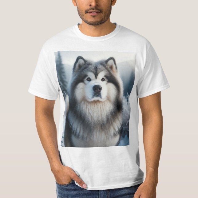 Camiseta Alaskan Malamute (Frente)