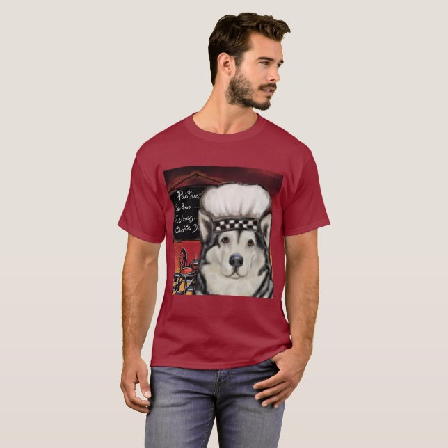 Camiseta Alaskan Malamute (Frente Completa)