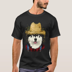 Camiseta Alaskan Malamute Farmer Agriculture Ranche