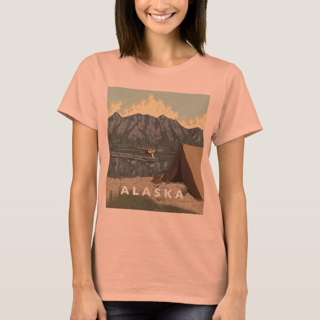 Camiseta Alaskan Mountain Adventure (Frente)
