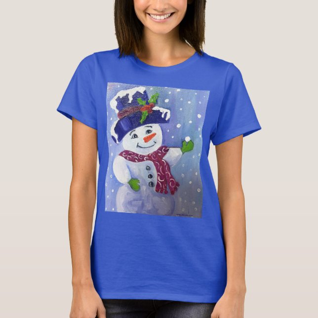 Camiseta Alaskan Snowmen T-shirt (Frente)