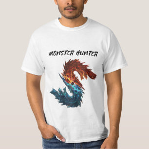 Camiseta "Alatreon: Monstro Elementar em Caçador de Monstro