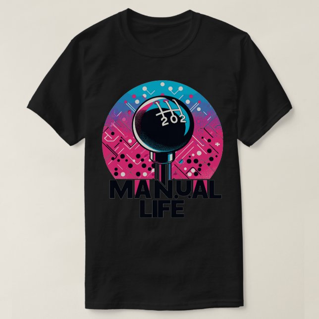 Camiseta Alavanca de engrenagens (Frente do Design)