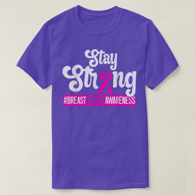 Camiseta Alavances do Cancer de Mama em Esquadrão apoio ao  (Frente do Design)