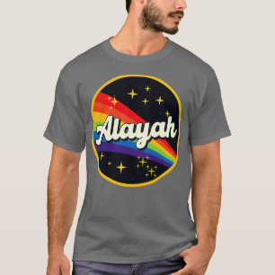Camiseta Alayah Rainbow No Space Vintage Style