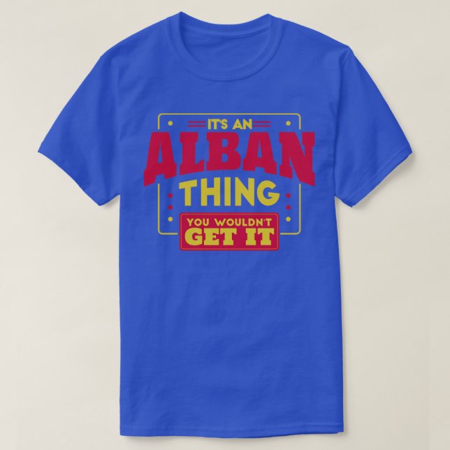 Camiseta Alban (Frente do Design)