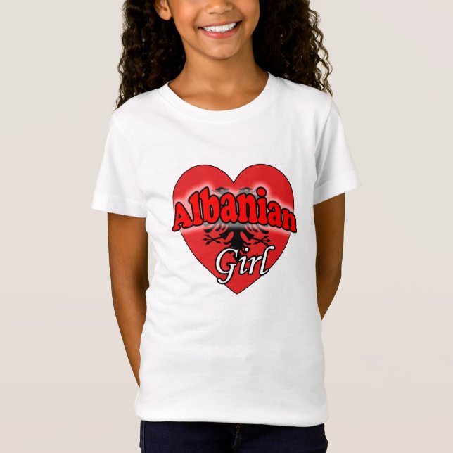 Camiseta Albanês Girl (Frente)