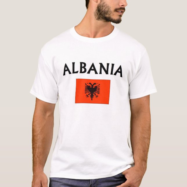Camiseta Albânia (Frente)