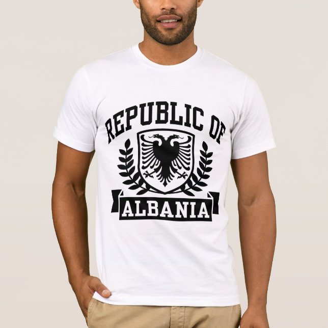 Camiseta Albânia (Frente)