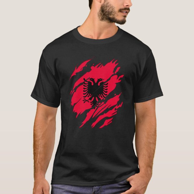 Camiseta Albânia (Frente)