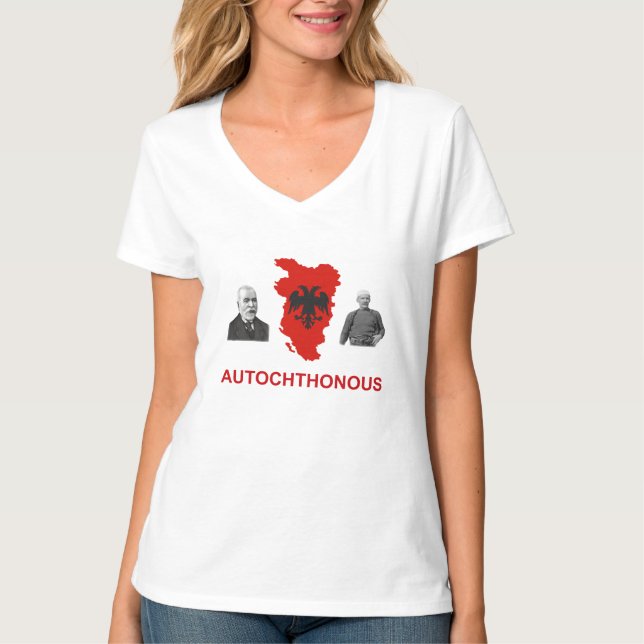 Camiseta Albânia autóctone (Frente)