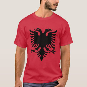 Camiseta Albânia - Bandeira Albanesa
