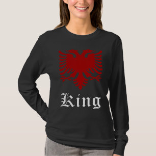 Camiseta Albânia Homem Águia Albanesa