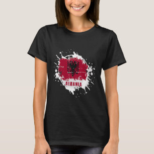 Camiseta Albânia Splash