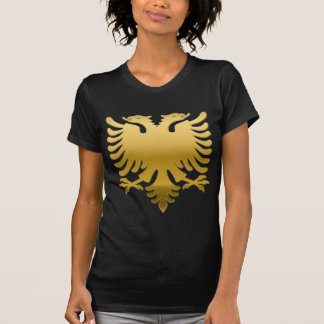 Camiseta Albanian Gold Eagle 3D