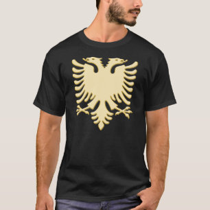 Camiseta Albanian New Gold Eagle