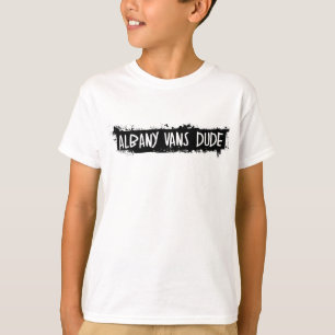 CAMISETA ALBANY VANS DUDE - DESIGN PRETO