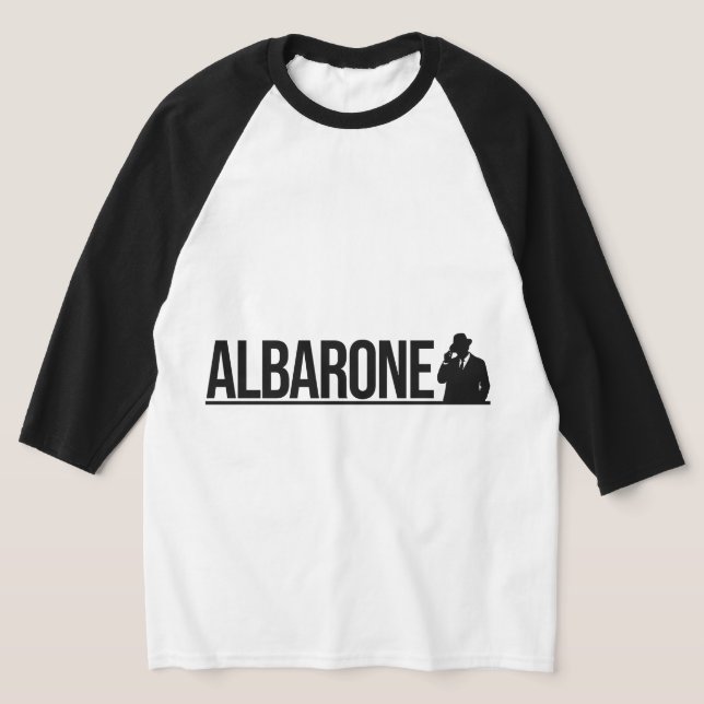 Camiseta Albarone Gangster Silhouette Graphic - black  Hood (Postura )