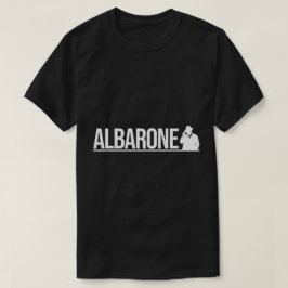 Camiseta Albarone Gangster Silhueta Gráfica - Branco