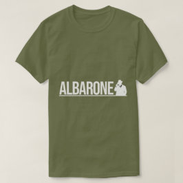 Camiseta Albarone Gangster Silhueta Gráfica - Branco