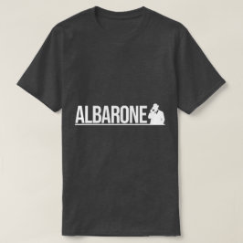 Camiseta Albarone Gangster Silhueta Gráfica - Branco