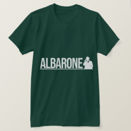 Camiseta Albarone Gangster Silhueta Gráfica - Branco