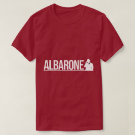 Camiseta Albarone Gangster Silhueta Gráfica - Branco