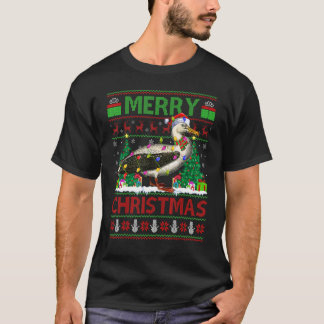 Camiseta Albatross Bird   Xmas Lights Ugly Albatross Christ