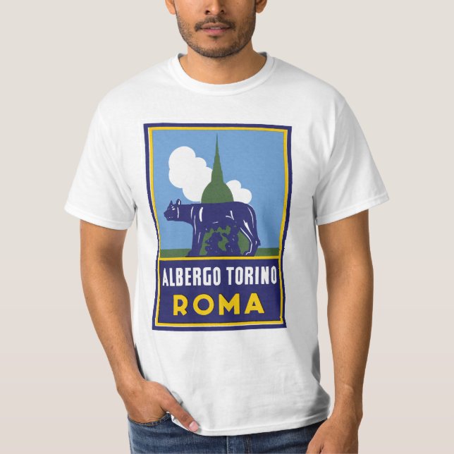 Camiseta Albergo Torino Roma (Frente)