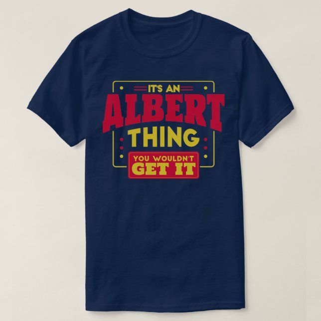 Camiseta Albert (Frente do Design)