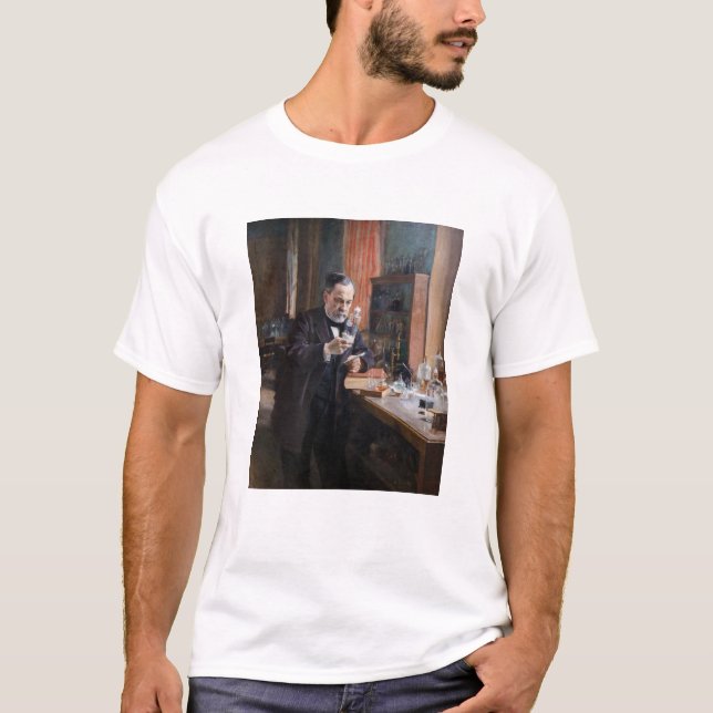 Camiseta Albert Edelsense - Retrato de Louis Pasteur (Frente)