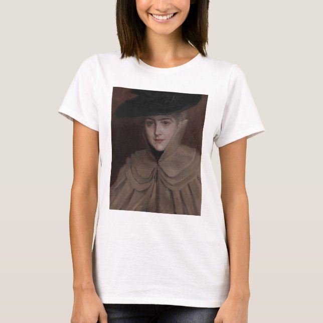 Camiseta Albert Edelsense - Retrato de uma Jovem Mulher (Frente)