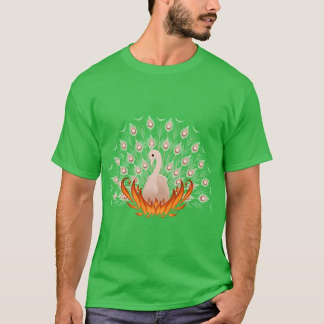 Camiseta Albert o menino Pavão (Frente)