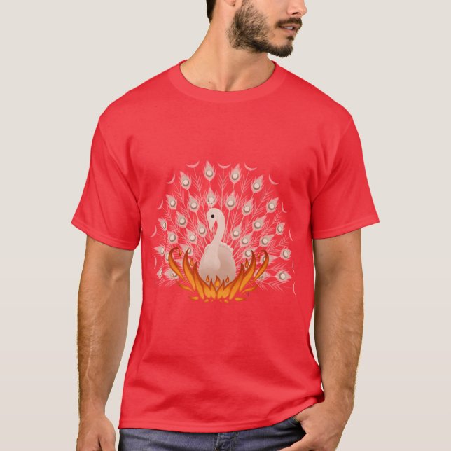 Camiseta Albert o Pavão presente amigos (Frente)
