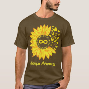 Camiseta Albinismo Consciência Mês Girassol Em Junho Vestim