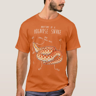 Camiseta Albino Hognose Cobra Anatomia