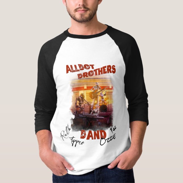 Camiseta Albot Brothers Banda T-shirt assinada (Frente)
