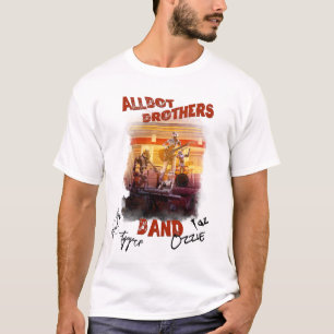 Camiseta Albot Brothers Banda T-shirt assinada