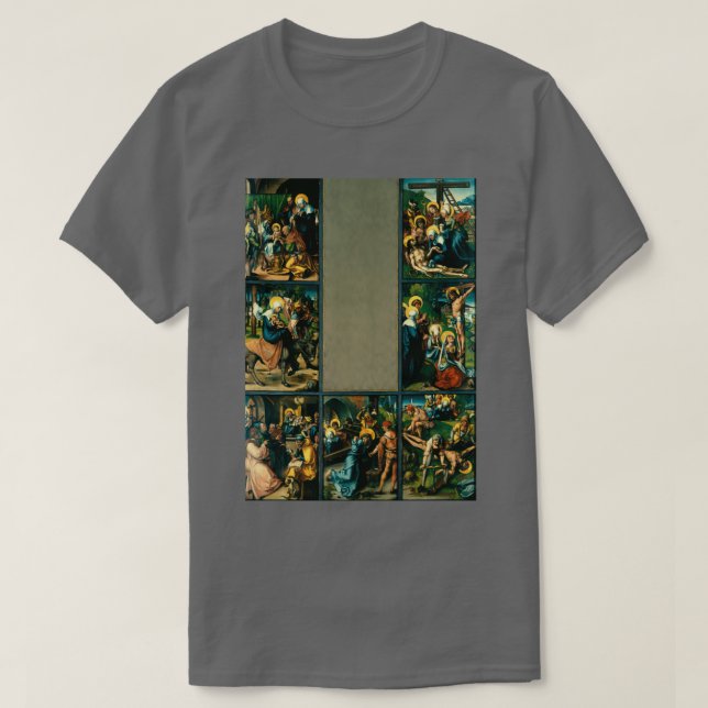 Camiseta Albrecht Drer The Seven Sorrows of the Virgin 1495 (Frente do Design)