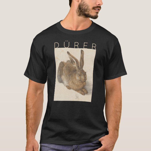 Camiseta Albrecht Dürer Young Hare Bunny Rabbit Easter (Frente)